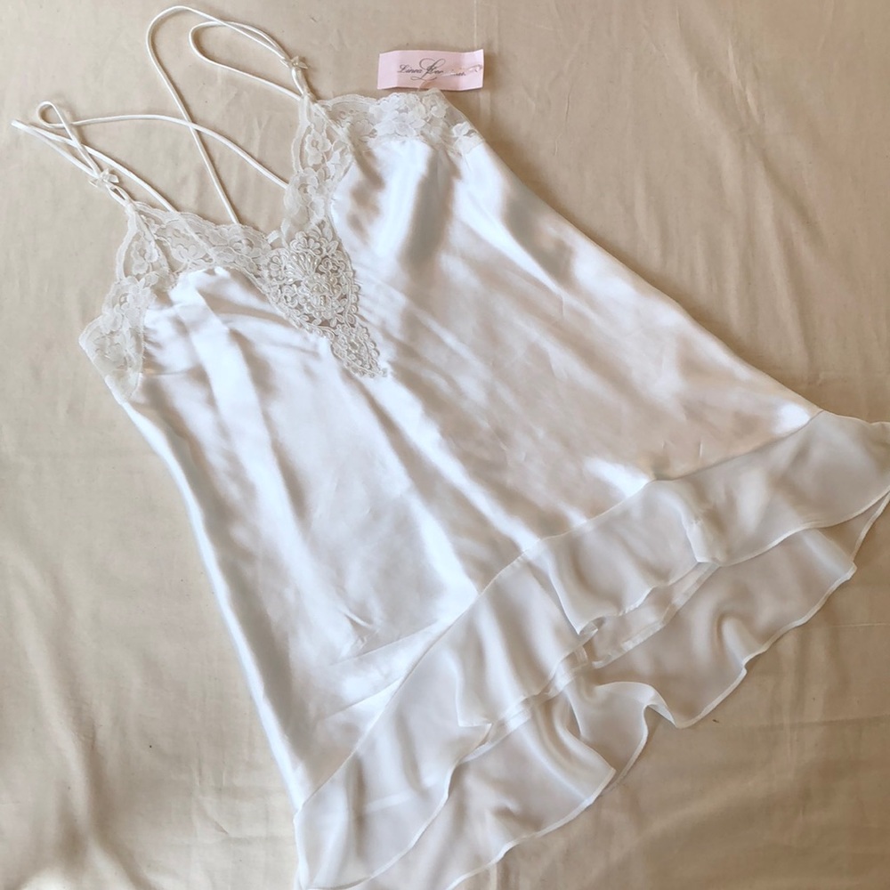 Linea Donatella Sexy Bridal Teddy Nightgown S